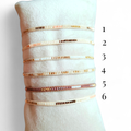 Bracciale Miyuki Gold
