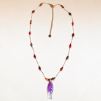 Collana Poisson Améthyste