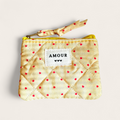 Pochette Jaune Coeur