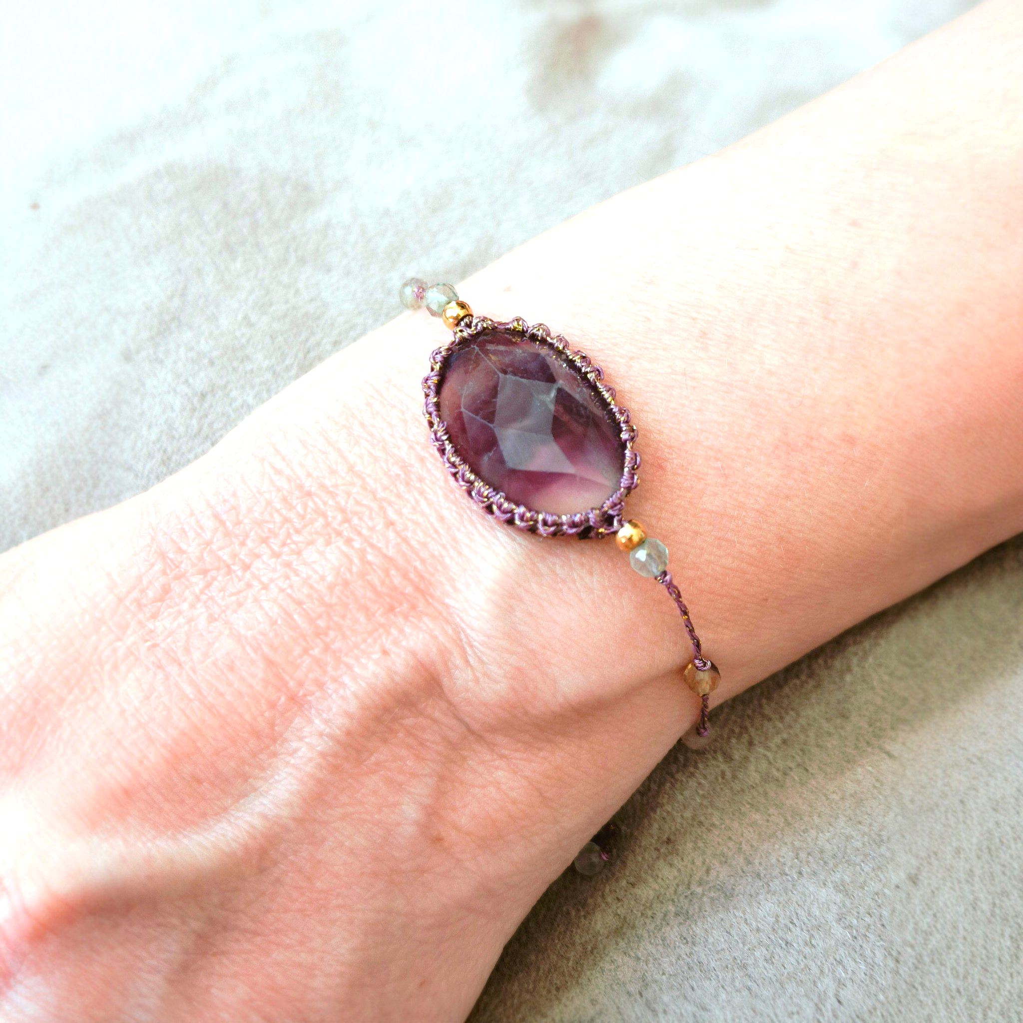 Bracciale Lune Violette