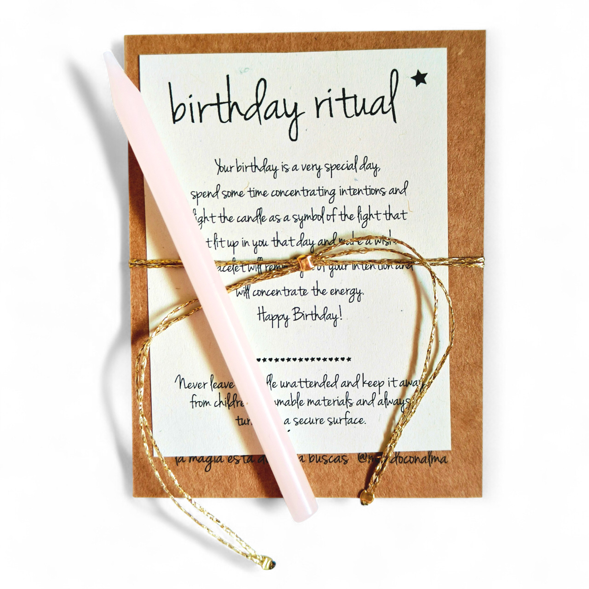 Bracciale Birthday Ritual Gold