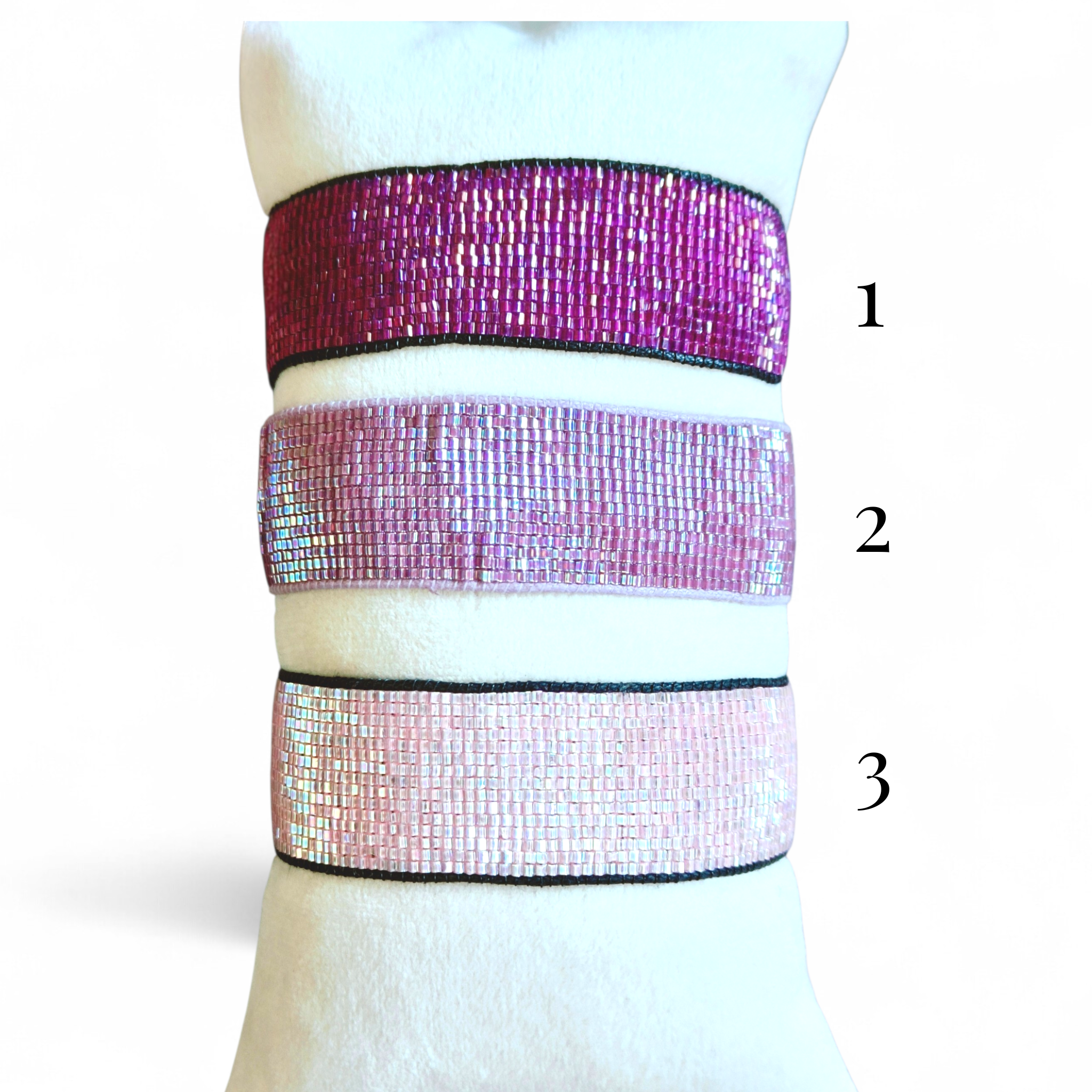 Bracciale Miyuki Rosé