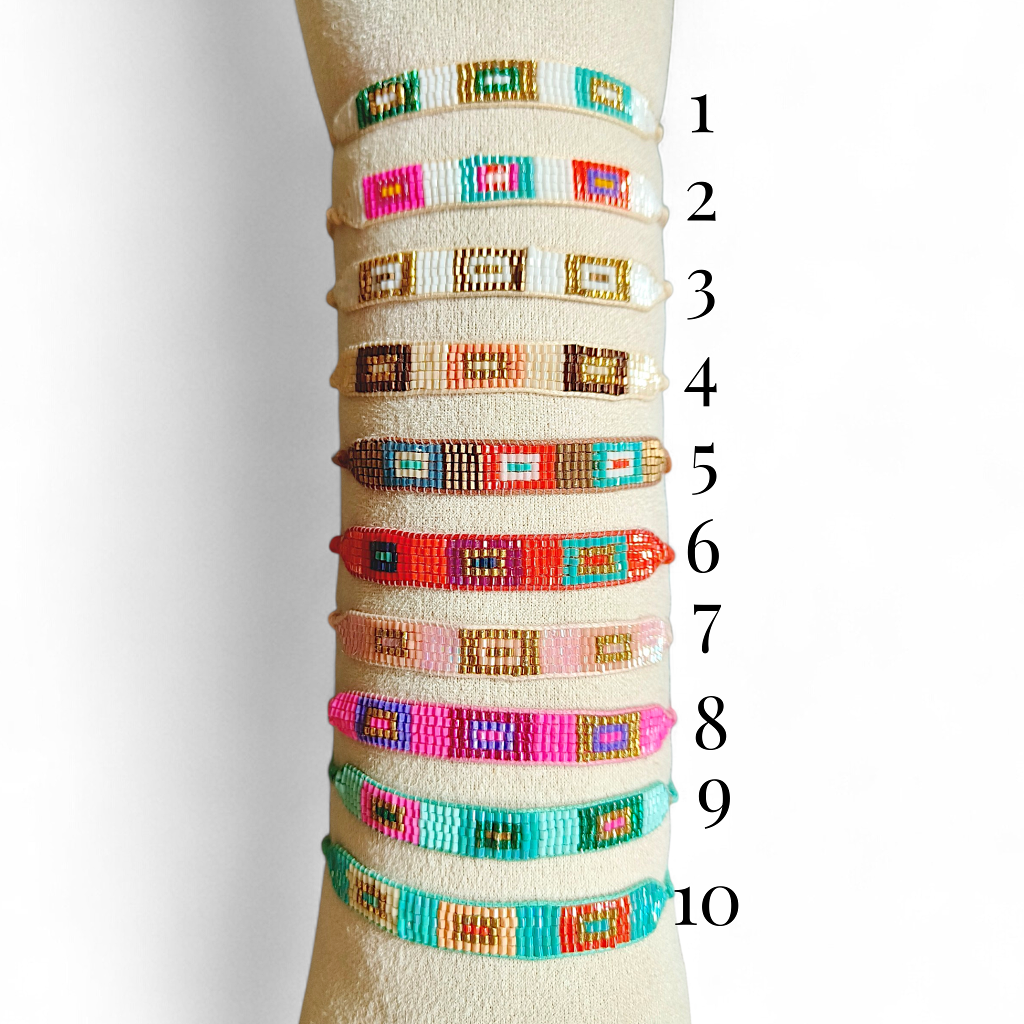 Bracciale Miyuki Rainbow